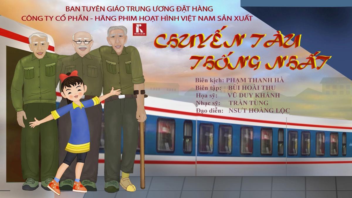 Bộ phim "Chuyến tàu Thống nhất" cũng gây xúc động với khán giả. Ảnh: HHVN